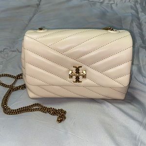 Tory Burch Kira Chevron Mini Bag New Cream - NWT